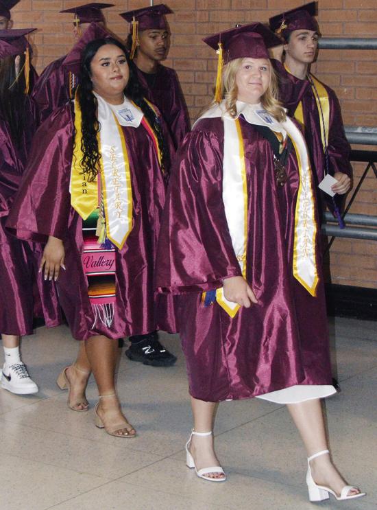 Indoor grads
