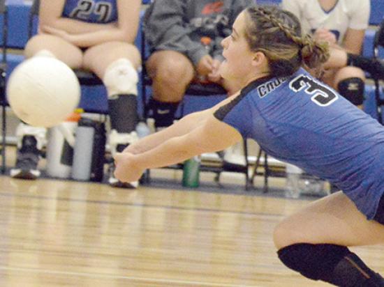 CBA volleyball concludes regular season with a seven-game win streak