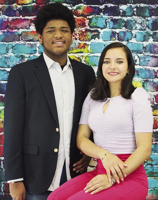 Kristian Bennett and Idalia Pelayo