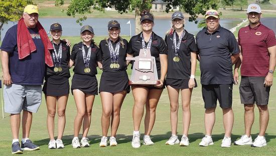 CHS Lady Reds golf earn third at state